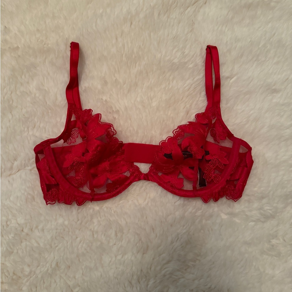 NWOT sheer lingerie top